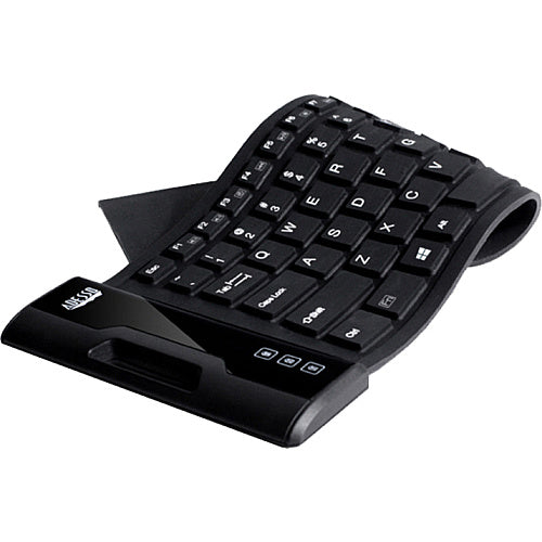 Adesso AKB-212UB Antimicrobial Waterproof Flex Keyboard – Mini USB Keyboard