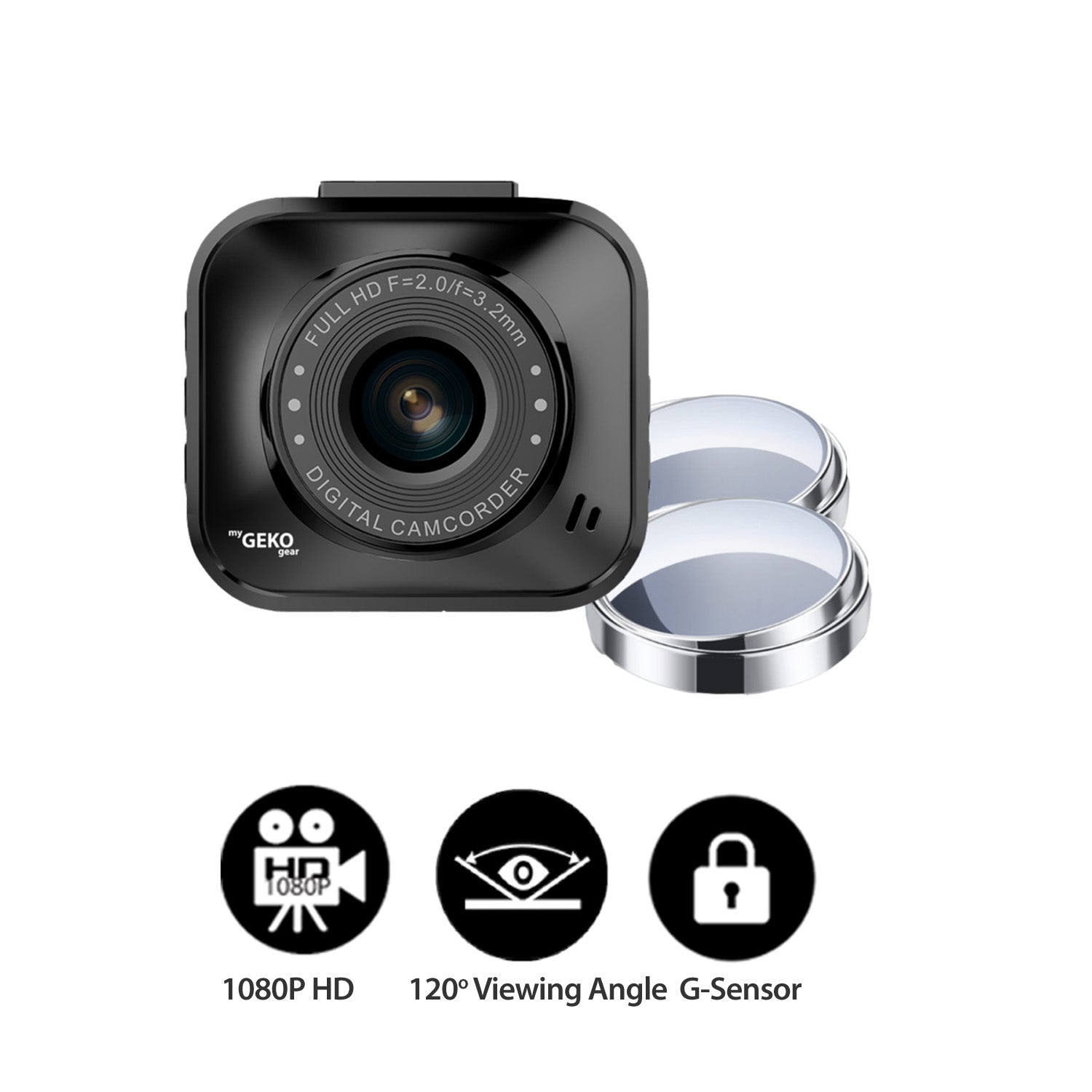 GekoGear Orbit 122 Full HD Dash Camera Classroom Kit