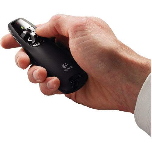 Logitech R400 Wireless Presentation Remote with Laser Pointer