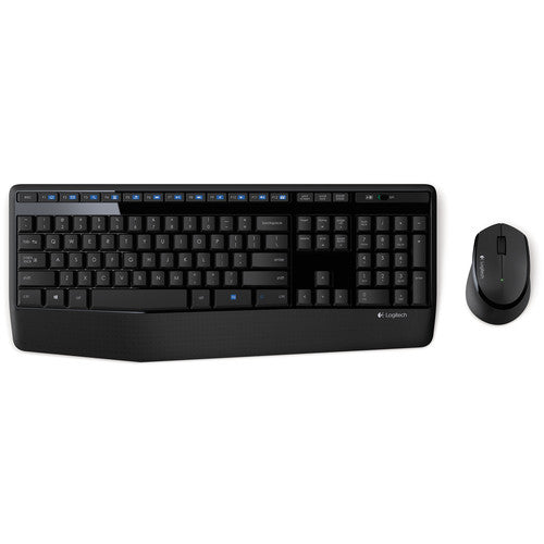 Logitech MK345 Wireless Keyboard and Mouse Combo with Palm Rest
