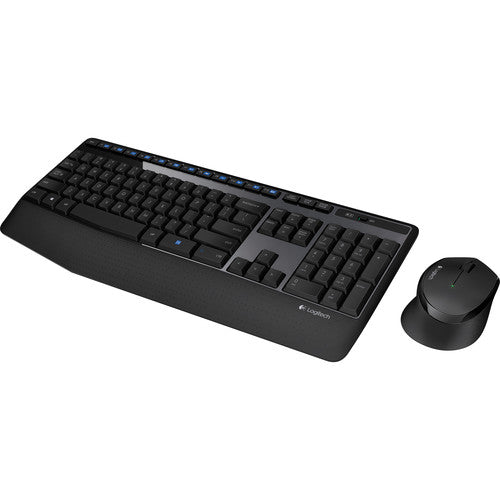 Logitech MK345 Wireless Keyboard and Mouse Combo with Palm Rest