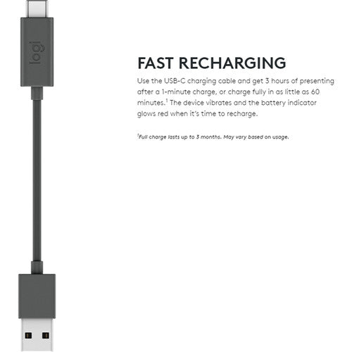 Logitech Spotlight Wireless Presentation Remote - Slate