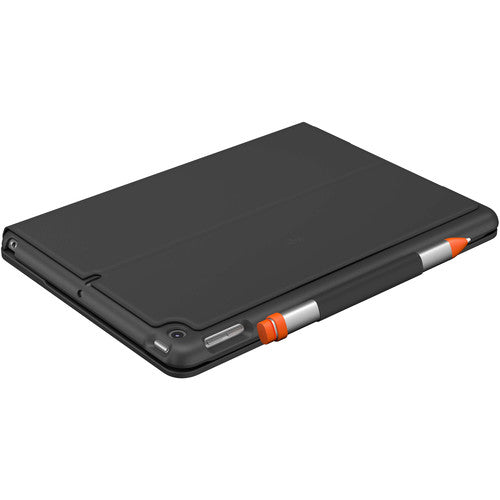 Logitech Slim Folio Bluetooth Keyboard Case for iPad 10.2" (7th, 8th & 9th Gen) – Graphite