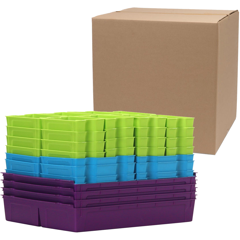 Gratnells SortED Classroom Tray Insert Organizer Set – Multi Color