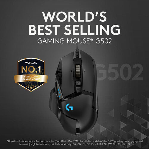 Logitech G502 HERO Wired Gaming Mouse