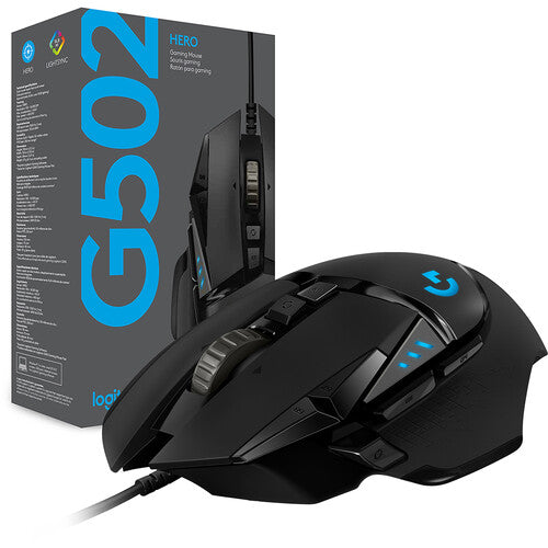 Logitech G502 HERO Wired Gaming Mouse