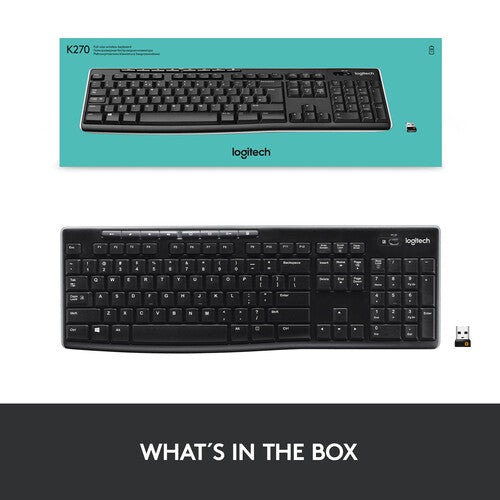 Logitech K270 Wireless Keyboard