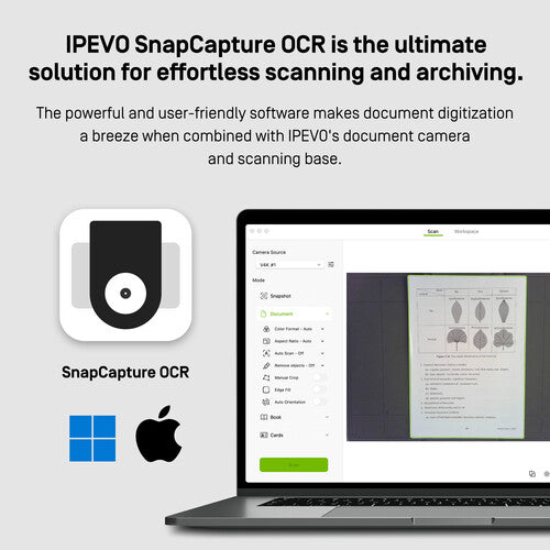 IPEVO Scanner Pad for V4K & DO-CAM Document Cameras