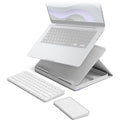 Logitech Casa Pop-Up Desk Wireless Workspace Kit with Laptop Stand – Nordic Calm