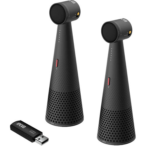 IPEVO DUET Wireless Bundle with 2 VOCAL AI Speakerphones & Bluetooth Dongle