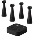 IPEVO QUARTET Wireless Conference Speakerphone Bundle with 4 VOCAL Speakerphones & HUB