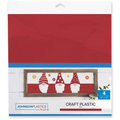 FLUX Craft Plastic Acrylic Sheet Pack - Red, 12 x 12 in, 4 Pack (.025 in)