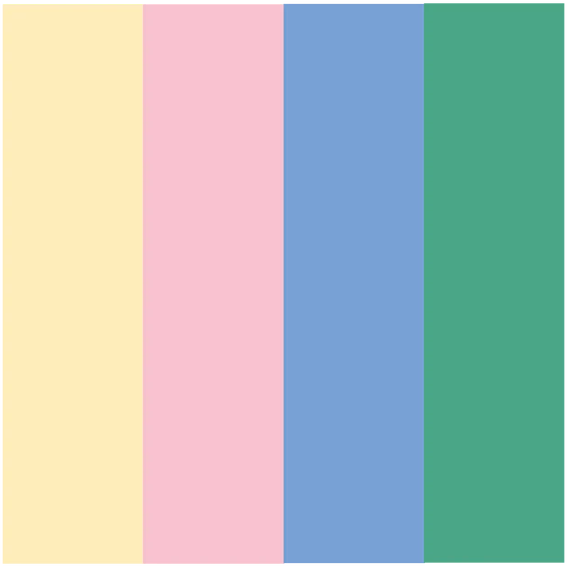 FLUX Spring Craft Plastic Acrylic Sheets Pack – 12" x 12", .025" Thick, 4-Pack