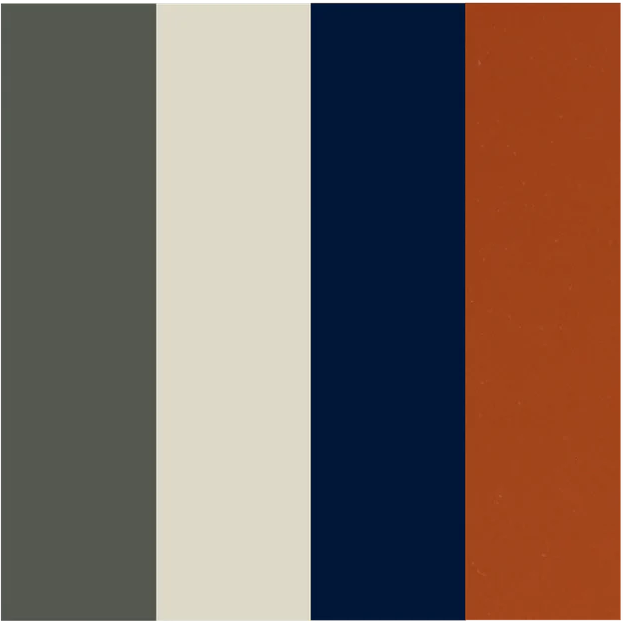FLUX Fall Collection Craft Plastic Acrylic Sheets Pack, 12" x 12" (.025"), 4-Pack