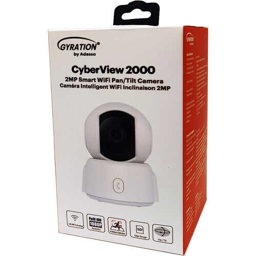 Adesso Cyberview 2000 2MP Pan-Tilt WiFi Camera