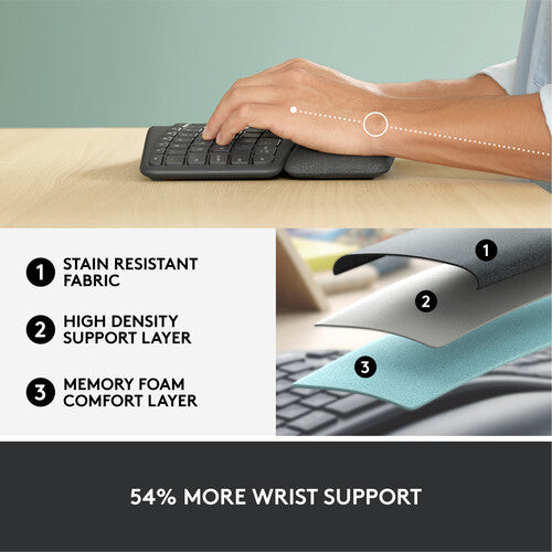 Logitech K860 ERGO Wireless Split Ergonomic Keyboard