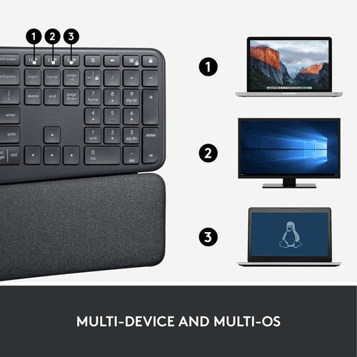 Logitech K860 ERGO Wireless Split Ergonomic Keyboard