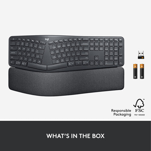 Logitech K860 ERGO Wireless Split Ergonomic Keyboard