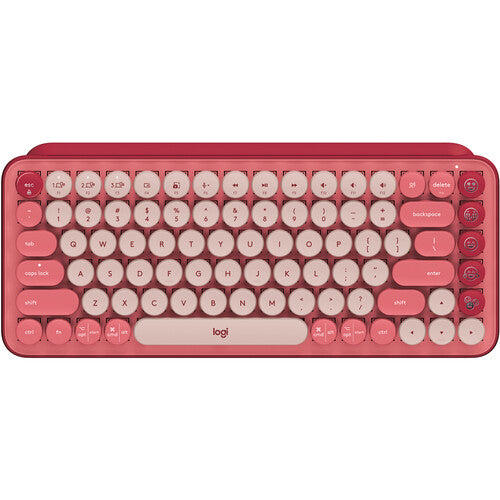 Logitech POP Keys Wireless Mechanical Keyboard - Heartbreaker Rose