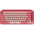 Logitech POP Keys Wireless Mechanical Keyboard - Heartbreaker Rose