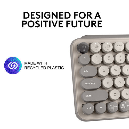 Logitech POP Keys Bluetooth Wireless Mechanical Keyboard – Mist
