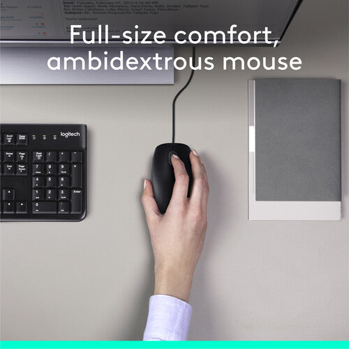 Logitech MK120 USB Keyboard and Mouse Combo