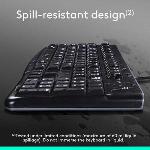 Logitech MK120 USB Keyboard and Mouse Combo