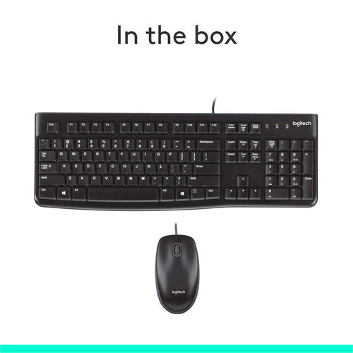 Logitech MK120 USB Keyboard and Mouse Combo
