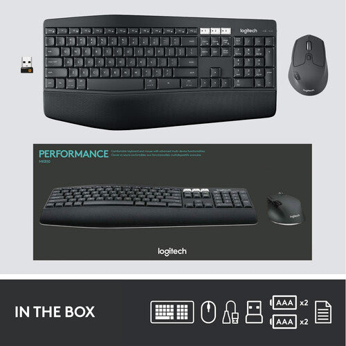 Logitech MK850 Multi-Device Wireless Keyboard & Mouse Combo