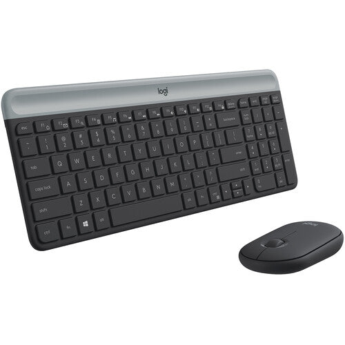 Logitech MK470 Slim Wireless Keyboard and Mouse Combo – Graphite