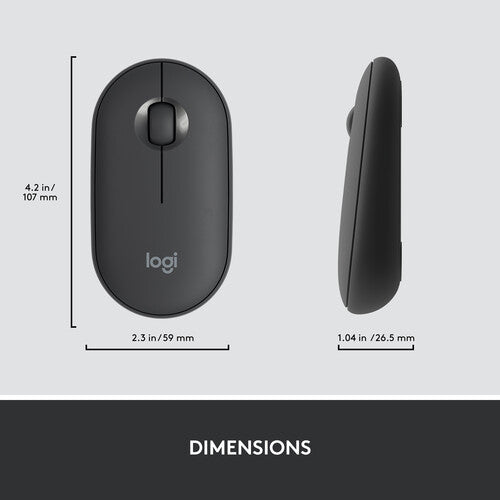 Logitech MK470 Slim Wireless Keyboard and Mouse Combo – Graphite