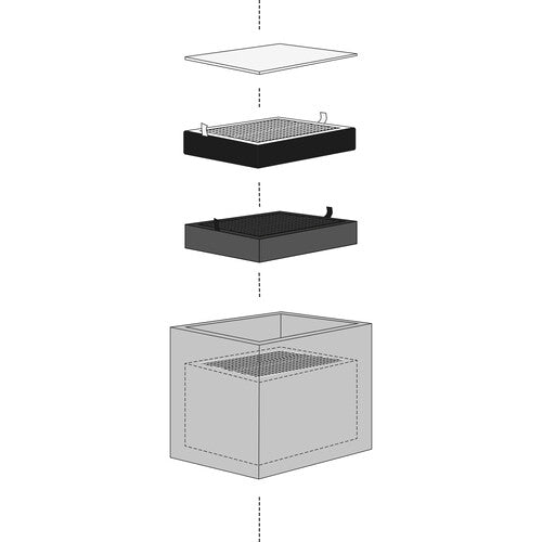 FLUX Beam Air 4-Layer Air Filter for Laser Cutters