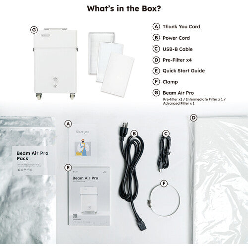 FLUX Beam Air Pro 3-Stage Laser Air Filtration System