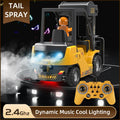 RC Forklift Truck Toy – 1:24 Scale Remote Control Construction Vehicle