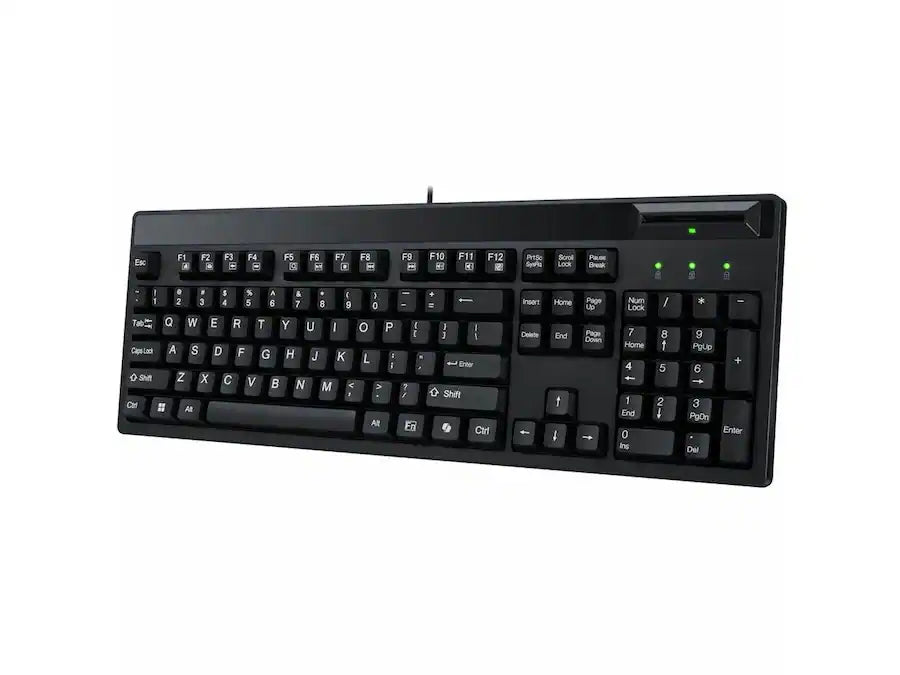 Adesso EasyTouch-130SB Smart Card Keyboard for Classrooms