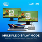 Adesso AUH-4040 9-in-1 USB-C Docking Station for Education