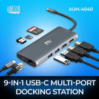 Adesso AUH-4040 9-in-1 USB-C Docking Station for Education
