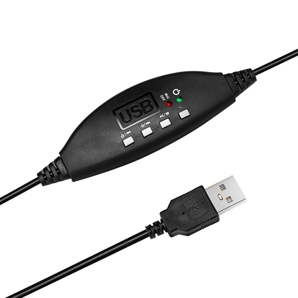 Adesso Xtream P2 USB Stereo Headset with Noise-Canceling Microphone