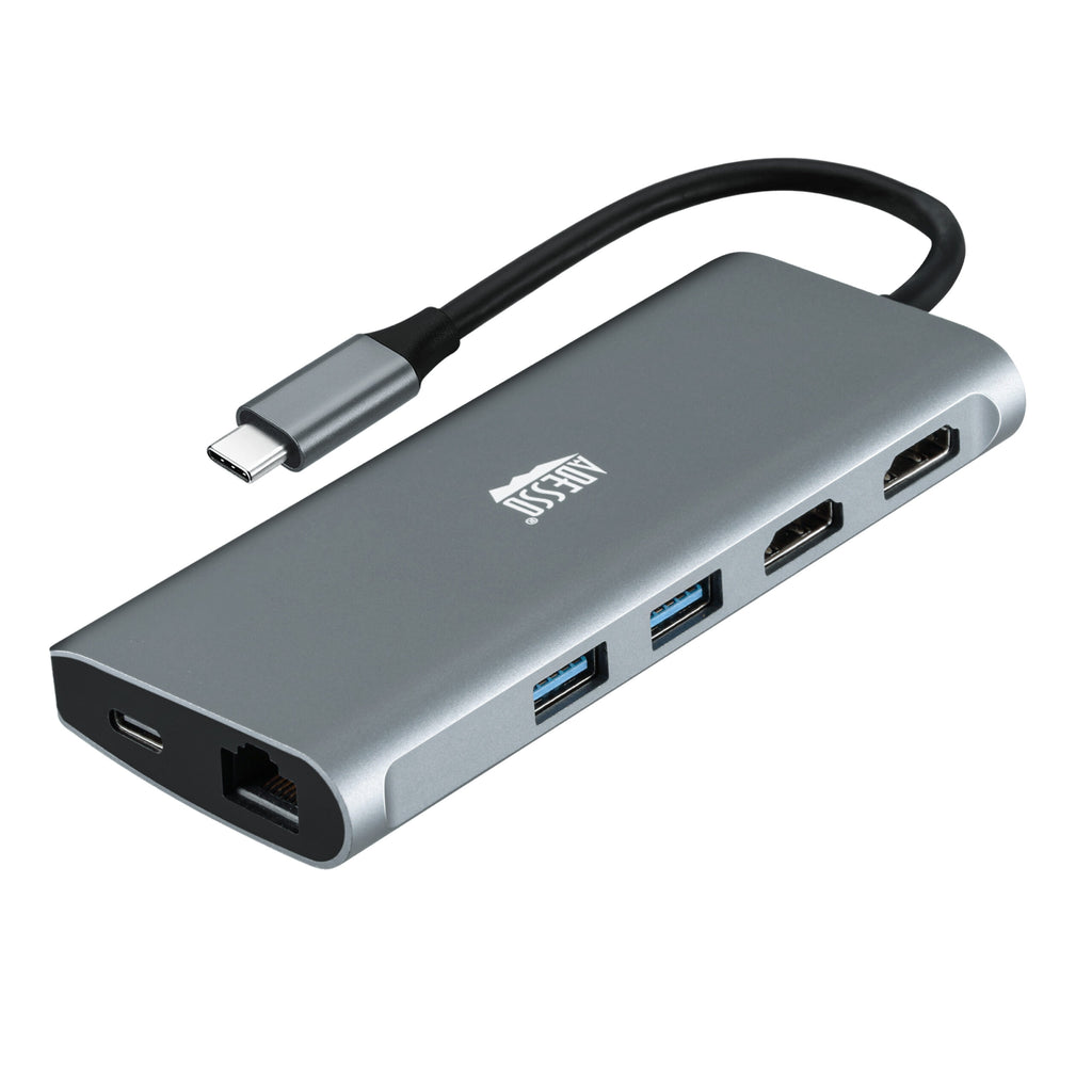 Adesso AUH-4040 9-in-1 USB-C Docking Station for Education