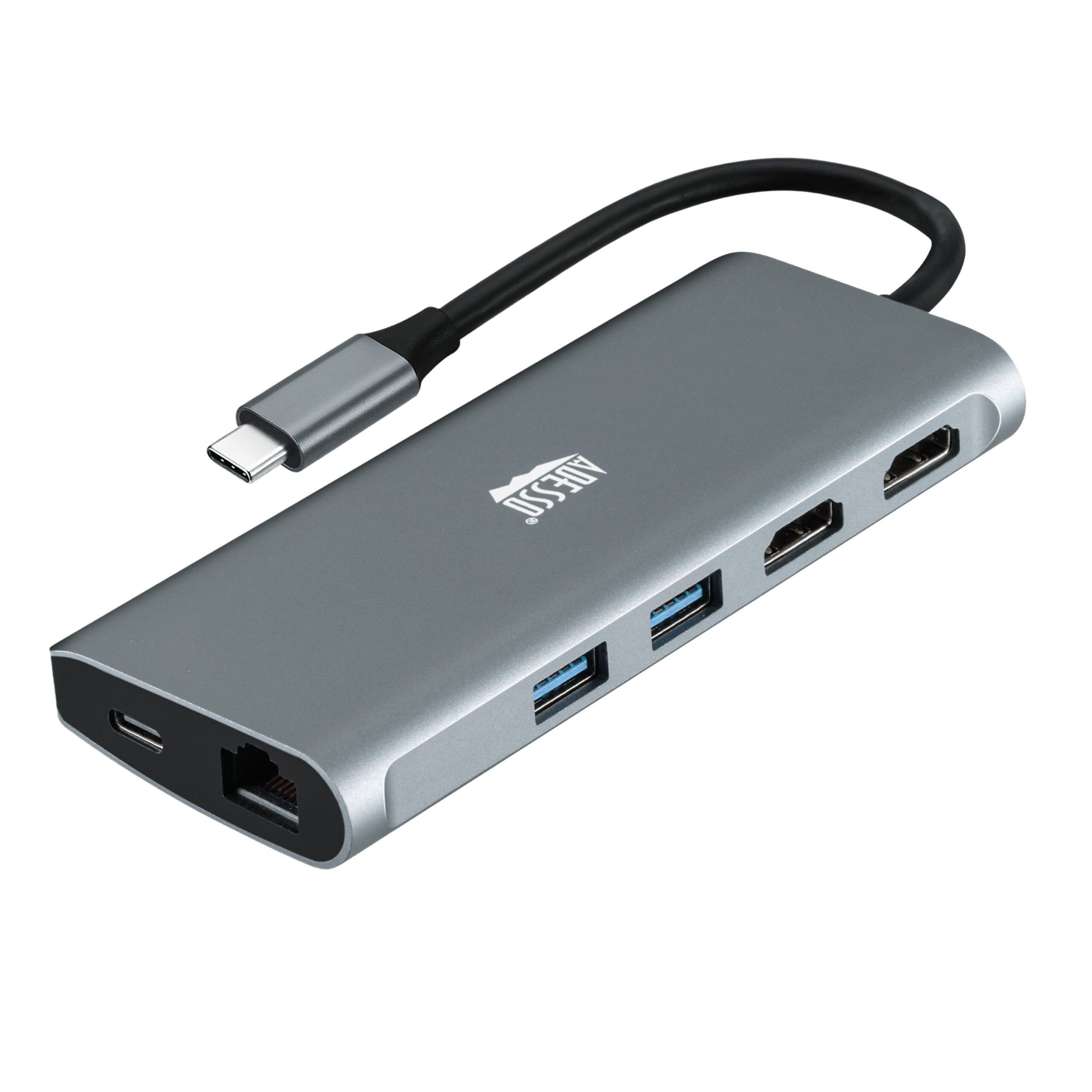Adesso AUH-4040 9-in-1 USB-C Docking Station for Education
