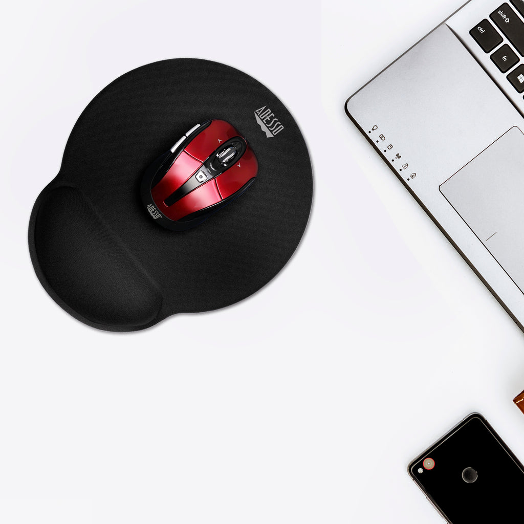 Adesso TruForm P200 Mouse Pad with Memory Foam Wrist Support