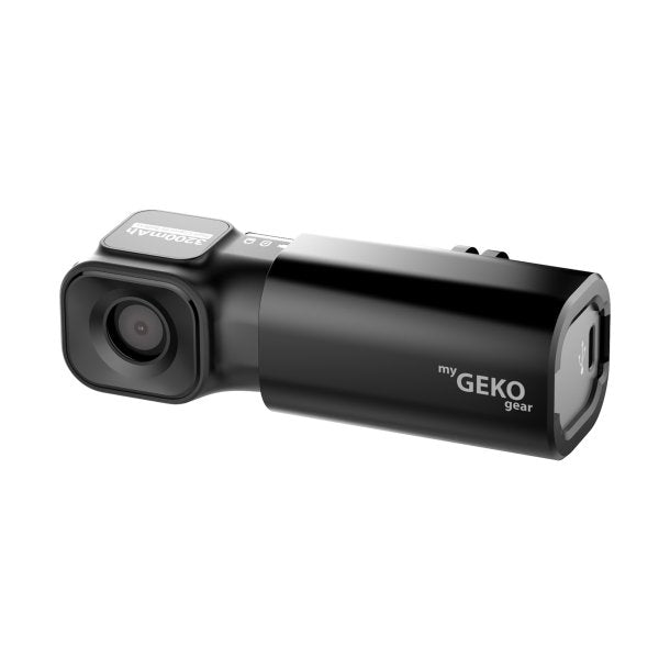 GekoGear Moto Snap 1080p Motorcycle Wi-Fi Dash Cam for STEM Safety & Transportation Studies