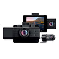 GekoGear Scout Pro 2K 3-Channel Dash Cam with GPS & Parking Mode