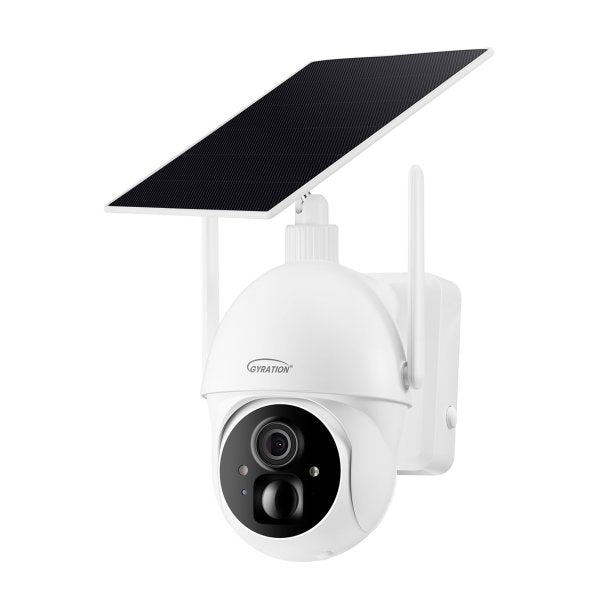 Gyration Cyberview 3020 3MP Solar-Powered Pan Tilt WiFi Security Camera