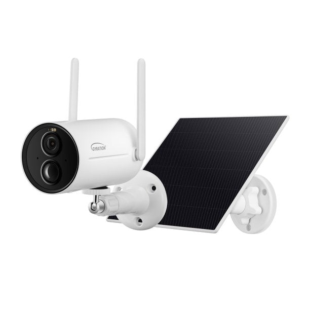 GYRATION Cyberview 3010 3MP Solar-Powered Outdoor WiFi Security Camera