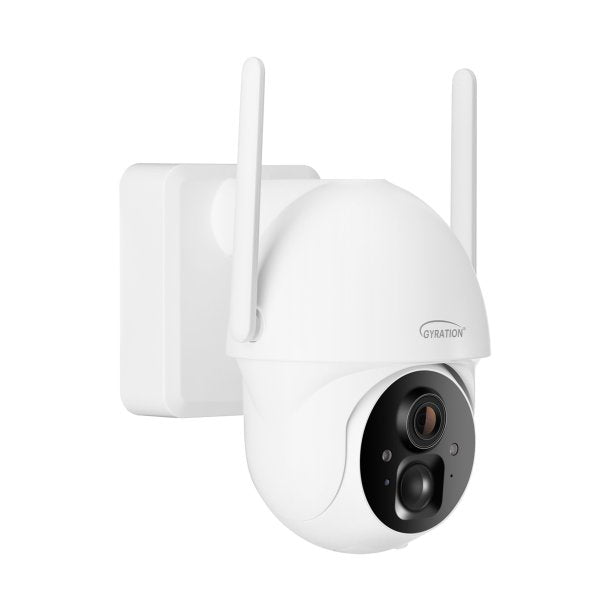 Gyration Cyberview 3020 3MP Solar-Powered Pan Tilt WiFi Security Camera