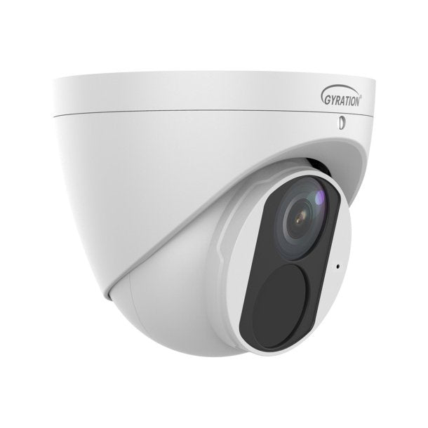 Gyration 8MP Outdoor Intelligent Deterrence Turret Camera