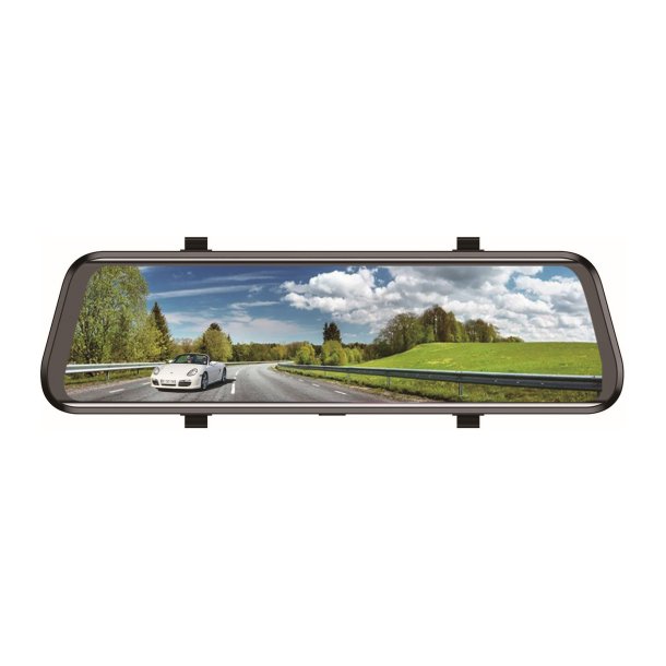 GekoGear Orbit D100 Rearview Mirror Dash Cam with Backup Camera