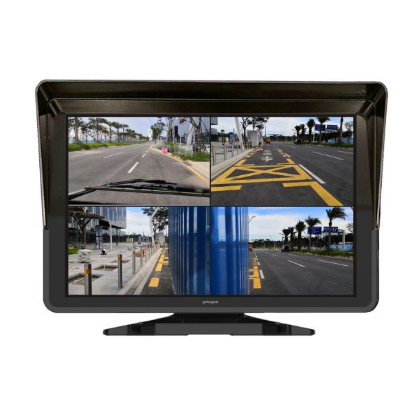 GekoGear Orbit T100 4-Channel Commercial Truck Dash Cam System