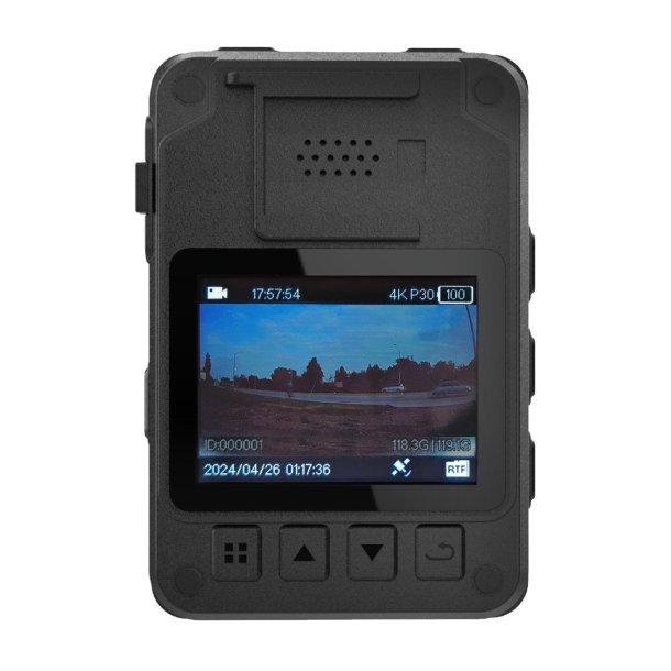 GekoGear Aegis 400 4K Body Camera with GPS & IP67 Protection
